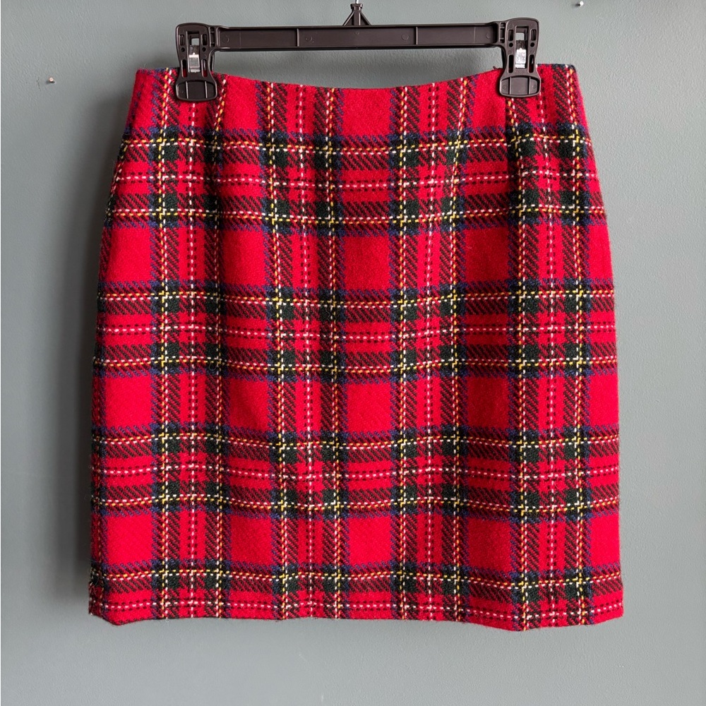 Eddie Bauer Tartan Pencil Skirt